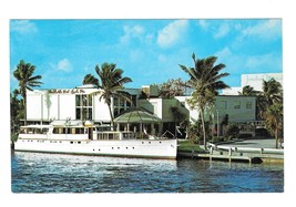 Creightons Restaurant Fort Lauderdale FL Inland Waterway Vintage Postcard - £3.81 GBP