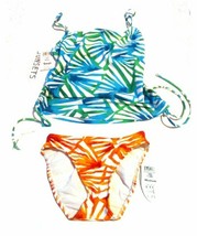 Sunsets Azul Blue &amp; Azalea Red Bikini &amp; Tankini Swimsuit Separates Small NWT$50+ - £27.45 GBP+