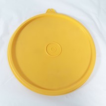 Tupperware Yellow Lid 6.5&quot; Diameter 227-41 - £13.72 GBP