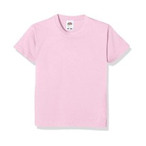 Fruit Of The Loom Boy&#39;s SS028B T-Shirt, Pink, 1-2 Years (Manufacturer Si... - $12.00