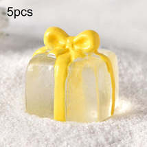 5pcs Christmas Micro Landscape Snowscape Decoration Accessories Christmas Resin  - £0.78 GBP