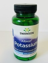 Swanson Ultra- Albion chelated Potassium 99 mg 90 capsules Exp 01/2027 - £14.72 GBP