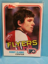 1981-82 Topps Hockey Bobby Clarke #103 &amp; Brian Propp #110 Philadelphia F... - £1.95 GBP