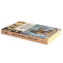 Around the World in Eighty Days by Jules Verne Scholastic 1964 Paperback Book image 3