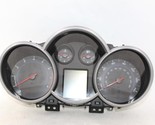Speedometer Cluster 58K MPH Black Opt B76 Fits 2013-14 CHEVROLET CRUZE O... - £98.40 GBP