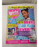 GIRLS WORLD October 2022 That Girl Lay Lay cover teen magazine girl&#39;s - £11.15 GBP