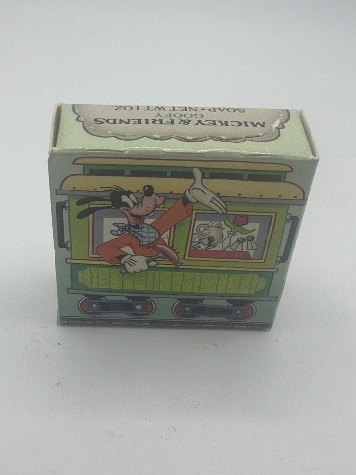 Vintage 1990 Avon Disney Goofy Soap Mickey &amp; Friends Train Series 1oz - $4.49