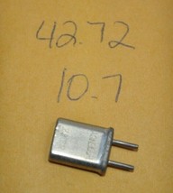 Vintage Scanner Radio Crystal - 42.72 MHz / 10.7 iF / HC-25/U - £7.89 GBP