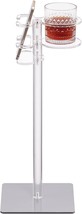 Aquiver Acrylic Drink Table for Small Space - Sofa Side Table for Drinks... - $45.00