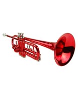 Student Bb Standard Trumpet with Case - Red - £132.90 GBP