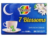 Therbal 7 Blossoms Infusion Chamomile-Linden-Lemon Balm-Valerian &amp; More,... - $17.57