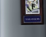 MARK ANDREWS PLAQUE BALTIMORE RAVENS FOOTBALL NFL   C - $3.95