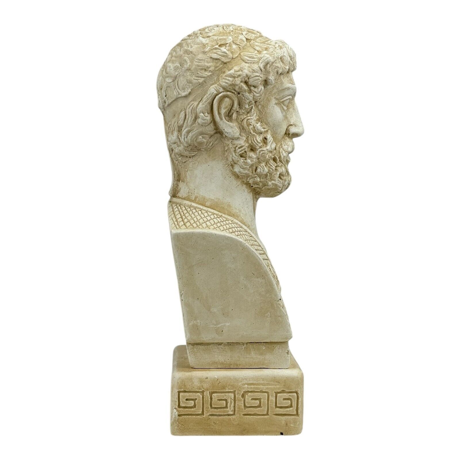 Phillip II King of Macedon Bust Hard Plaster Statue Sculpture Item image 7