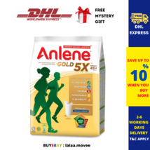 5 Packs Anlene Gold Milk Powder For Adult 45 Years Old Or Older 1Kg - $168.19