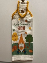 Welcome Gnome Hanging Towel - $3.50