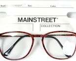 NEW MAINSTREET C-5 WINE AMBER EYEGLASSES GLASSES PLASTIC FRAME 54-18-145mm - $11.88