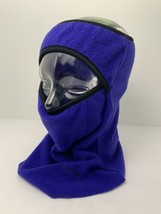 Vtg Montbell Fleece Face Mask Gaiter Under Helmet Purple One Size USA Ex... - £27.21 GBP
