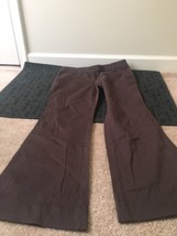 New York &amp; Co. Women&#39;s Brown Casual Pants Zip &amp; Button Size 12  - $46.27