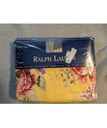 Ralph Lauren Brooke Flor Floral Yellow Twin Fitted Sheet NEW - $892.05 MXN