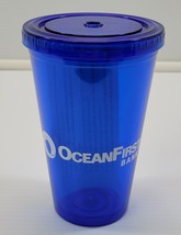 MN) Ocean First Bank Blue Plastic Promotional Tumbler Cup - $7.91