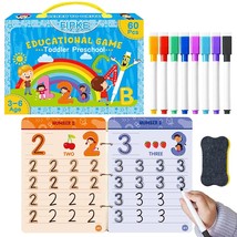 60 Pages Preschool Learning Activities Handwriting Practice Book For Kids, Educa - £39.83 GBP