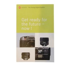 Leica R | The Analog Digital System Brochure Pamphlet Advertisement  - £7.07 GBP