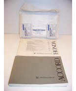 1995 HONDA ACCORD OWNERS MANUAL WARRANTY INFORMATION - $500.79 MXN