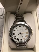 Anne Klein AK/2073MPSV Mother of Pearl Dial Silver Bracelet Women's Watch - $49.99