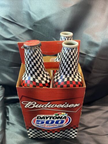 NASCAR Budweiser 2007 Daytona 500 Aluminum Beer Bottles Collectible 49th Annual - $28.04