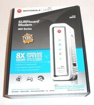 Motorola ARRIS SURFboard SB6141 DOCSIS 3.0 Cable Modem 400 Series (White... - $8.49