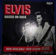 Vintage RCA Elvis For Ol’ Times Sake / Raised On Rock 45 Record 1973 - £20.10 GBP