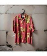 Seven Palm Brand Short Sleeved Hawaiian Button Front Shirt Mens Size XL ... - $17.45