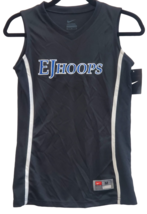 Nike Unisex EJ Hoops V-Neck Sleeveless Short Sleeve Jersey, Black, XL - £17.13 GBP