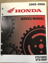 2002 2003 2004 2005 2006 2007 2008 Honda VTX1800C/F Service Atelier Manuel Neuf - £111.86 GBP