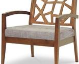 Baxton Studio Jennifer Lounge Chair, 20.625Lx27.625Wx32H, Gray - $324.99