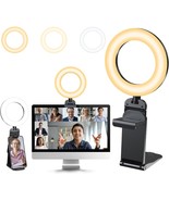 Zoom Meeting Computer for Video Conferencing 5&quot; Small Ring Light for Zoo... - £39.91 GBP
