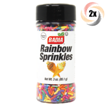 2x Shakers Badia Rainbow Sprinkles Seasoning | 3oz | Gluten Free! | No MSG! - £11.95 GBP