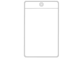 Kinter 6 inch H X 4 inch W Clear Pouch with Hanging Hole 50 - Case of: 1; - $69.02 CAD