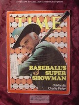 Time Magazine August 18 1975 Aug 8/75 Baseball Oakland A&#39;s Charlie Finley +++ - £4.24 GBP