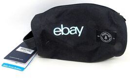 eBay Logo Canvas Zippered Case Pencil Makeup Bag Black Ebayana Swag Park... - $13.85