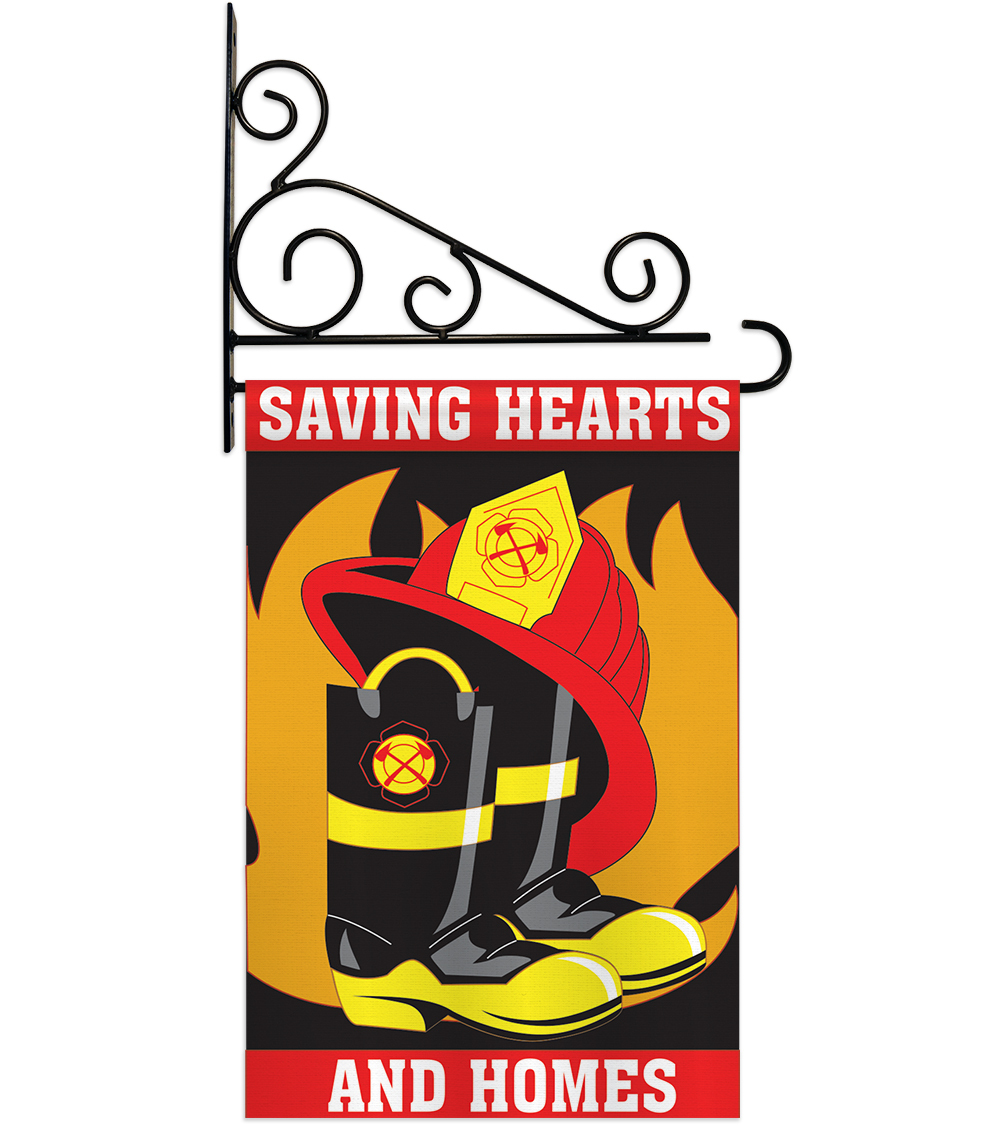 Saving Hearts and Homes Garden - Applique Decorative Metal Fansy Wall Bracket Fl - $33.97