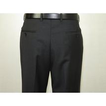 Men's MANTONI Pleated Pants 100% Wool Super 140's Classic Fit  46306-3 Charcoal image 10