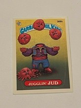 Garbage Pail Kids vtg Sticker Card 1987 Topps Series 9 Jugglin Jud 368b Juggle - £15.74 GBP