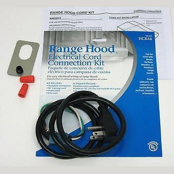 Broan Power Cord Kit for Cabinet Mount Range Hoods - $19.80