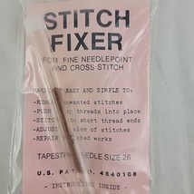 Stitch Fixer Tool Needlepoint Canvas X Stitch Sewing Embroidery Size 26 ... - $13.95