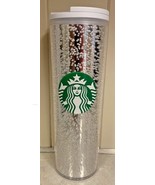 New Starbucks Holiday 2020 16oz Silver Multi Bubble Hot Tumbler Cup Chri... - £23.64 GBP