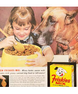 1962 Friskies Dog Food Mix Advertisement Vintage Pet Health Great Dane D... - $42.03 CAD