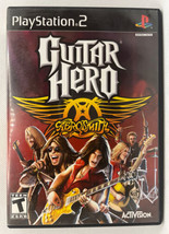  Guitar Hero: Aerosmith (Sony PlayStation 2, 2008, PS2 w/ Manual, Works Great) - £7.55 GBP