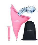 Easy Home Silicone Female Urination Funnel, Portable Travel Cup for Hiki... - $32.43 CAD