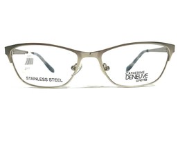 Catherine Deneuve CD0408 009 Eyeglasses Frames Silver Cat Eye Full Rim 5... - £22.05 GBP